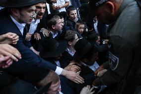 Ultra-Orthodox Jews Protest - Israel