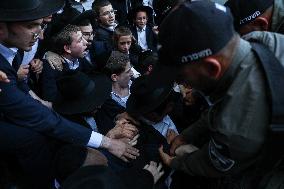 Ultra-Orthodox Jews Protest - Israel