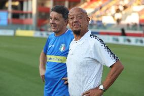 PARTITA DEL CUORE 2024 : NAZIONALE CANTANTI VS NAZIONALE POLITICI ALLO STADIO GRAN SASSO DI AQUILA