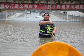 Rainstorm Hit Zaozhuang