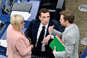 Roberta Metsola Reelected EU Parliament President - Strasbourg