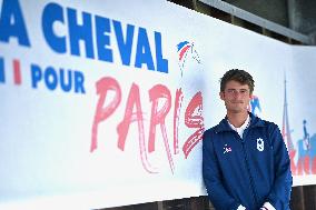 Paris 2024 - French riders team Presentation - Saint-Martin de Brehal