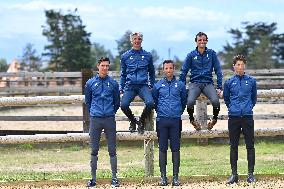 Paris 2024 - French riders team Presentation - Saint-Martin de Brehal