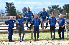 Paris 2024 - French riders team Presentation - Saint-Martin de Brehal