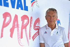 Paris 2024 - French riders team Presentation - Saint-Martin de Brehal