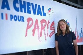 Paris 2024 - French riders team Presentation - Saint-Martin de Brehal