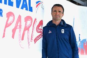 Paris 2024 - French riders team Presentation - Saint-Martin de Brehal