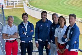 Paris 2024 - French riders team Presentation - Saint-Martin de Brehal