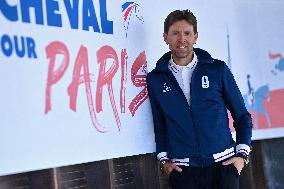 Paris 2024 - French riders team Presentation - Saint-Martin de Brehal