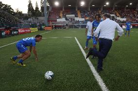 PARTITA DEL CUORE 2024 : NAZIONALE CANTANTI VS NAZIONALE POLITICI ALLO STADIO GRAN SASSO DI AQUILA