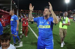 l’ Aquila: Partita del Cuore 2024 Nazionale Politici contro Nazionale Cantanti