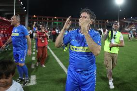 l’ Aquila: Partita del Cuore 2024 Nazionale Politici contro Nazionale Cantanti