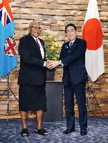 Japan, Fiji premiers hold talks