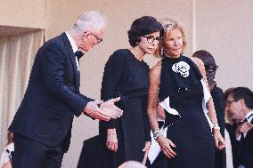 The Red Carpet For The Premiere Of Emilia Pérez During The 77th Cannes Film Festival