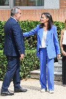 Royals Attend Audiences At Zarzuela Palace - Madrid