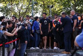 (SP)FRANCE-PARIS-SEINE RIVER-MAYOR SWIMS