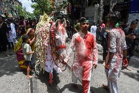 Ashura Observation On Last Day Of Muharram Observation In India.