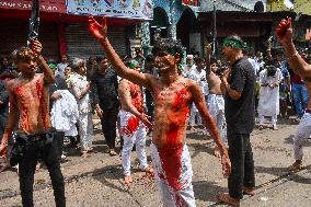 Ashura Observation On Last Day Of Muharram Observation In India.