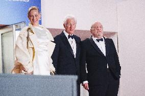 The Red Carpet For The Premiere Of  Oh, Canada During The 77th Cannes Film Festival