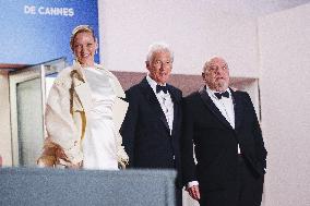 The Red Carpet For The Premiere Of  Oh, Canada During The 77th Cannes Film Festival