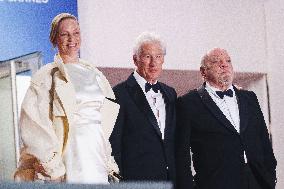 The Red Carpet For The Premiere Of  Oh, Canada During The 77th Cannes Film Festival