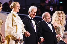 The Red Carpet For The Premiere Of  Oh, Canada During The 77th Cannes Film Festival