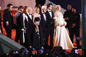 The Red Carpet For The Premiere Of  Oh, Canada During The 77th Cannes Film Festival