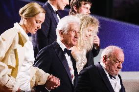 The Red Carpet For The Premiere Of  Oh, Canada During The 77th Cannes Film Festival