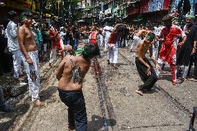 Ashura Observation On Last Day Of Muharram Observation In India.