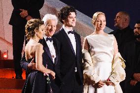 The Red Carpet For The Premiere Of  Oh, Canada During The 77th Cannes Film Festival