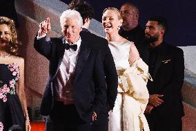 The Red Carpet For The Premiere Of  Oh, Canada During The 77th Cannes Film Festival