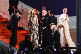 The Red Carpet For The Premiere Of  Oh, Canada During The 77th Cannes Film Festival