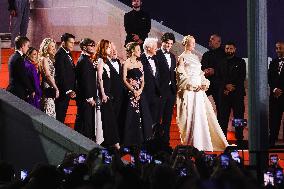 The Red Carpet For The Premiere Of  Oh, Canada During The 77th Cannes Film Festival