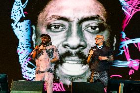 Black Eyed Peas Perform Live In Milan, Italy