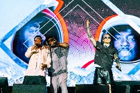 Black Eyed Peas Perform Live In Milan, Italy