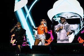 Black Eyed Peas Perform Live In Milan, Italy