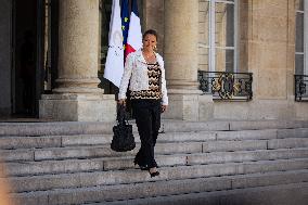 Council Of Ministers At The Elysee Palace, In Paris