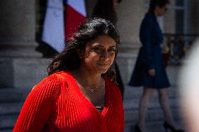 Council Of Ministers At The Elysee Palace, In Paris