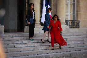 Council Of Ministers At The Elysee Palace, In Paris