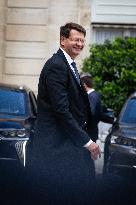 Council Of Ministers At The Elysee Palace, In Paris