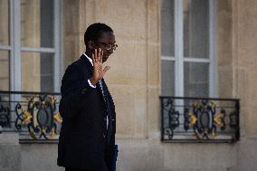 Council Of Ministers At The Elysee Palace, In Paris