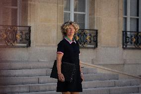 Council Of Ministers At The Elysee Palace, In Paris