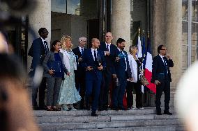 Council Of Ministers At The Elysee Palace, In Paris