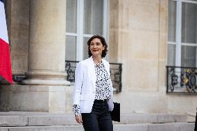 Council Of Ministers At The Elysee Palace, In Paris