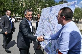 Activation of the anti-terrorist perimeter (SILT) in Paris FA