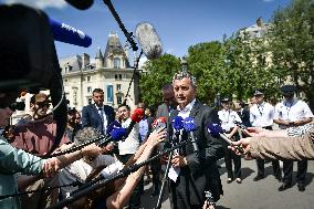 Activation of the anti-terrorist perimeter (SILT) in Paris FA