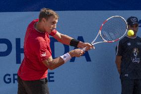 International Tennis match - EFG Swiss Open Gstaad