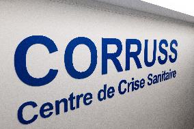 French Ministers visit the CORRUSS center - Paris