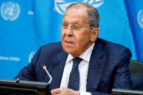 Sergey Lavrov, Minister For Foreign Affairs Of The Russian Federation