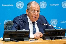 Sergey Lavrov, Minister For Foreign Affairs Of The Russian Federation